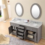 60 In Double Sink Vanity Top