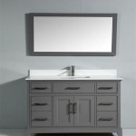 60 In Single Sink Vanity