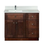 Bathroom Vanity With Offset Sink