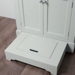 Bathroom Vanity With Pull Out Step