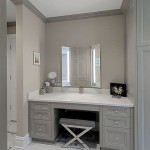 Built In Makeup Vanity Bathroom