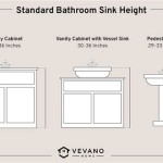 Normal Height Of Bathroom Vanity