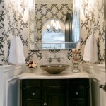 Powder Room Vanity With Sink