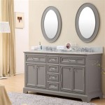 Vanity 60 Inch Double Sink